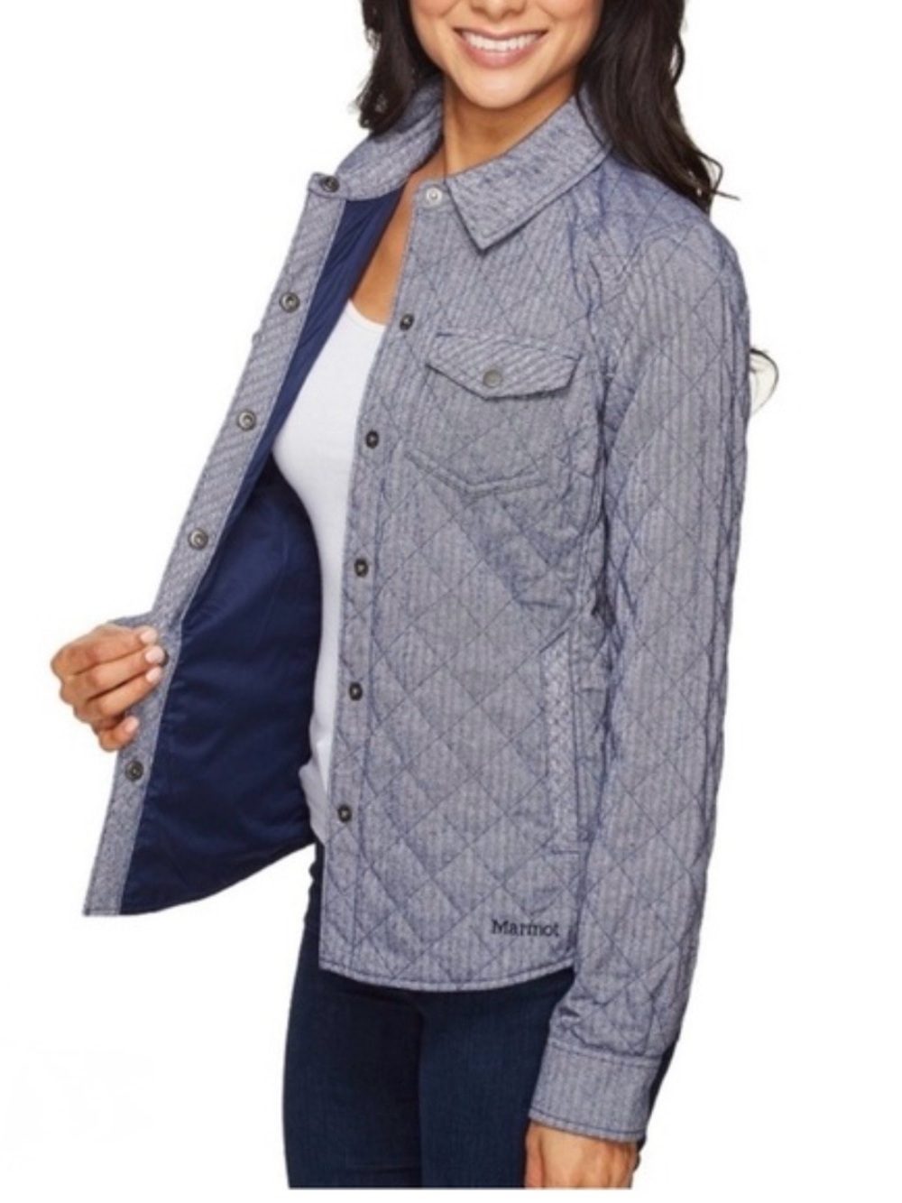 Marmot Riley quilted shirt jacket XL women’s